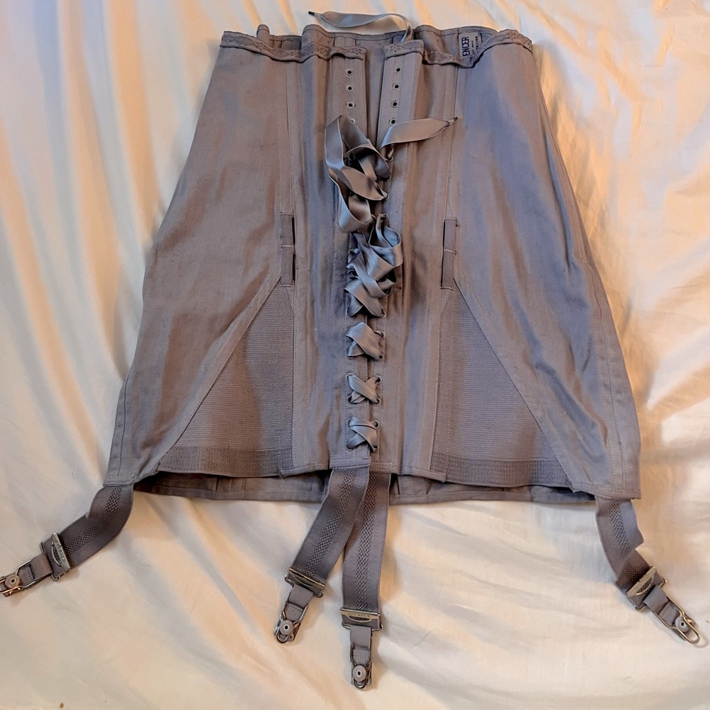 Sororité Vintage corset skirt grey 1940’s